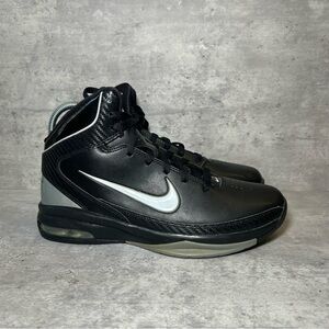 Nike Air Max Hyped Basketball Shoes 407708-001 Womens sz 9 - black